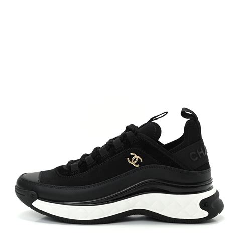 chanel sneakers calfskin